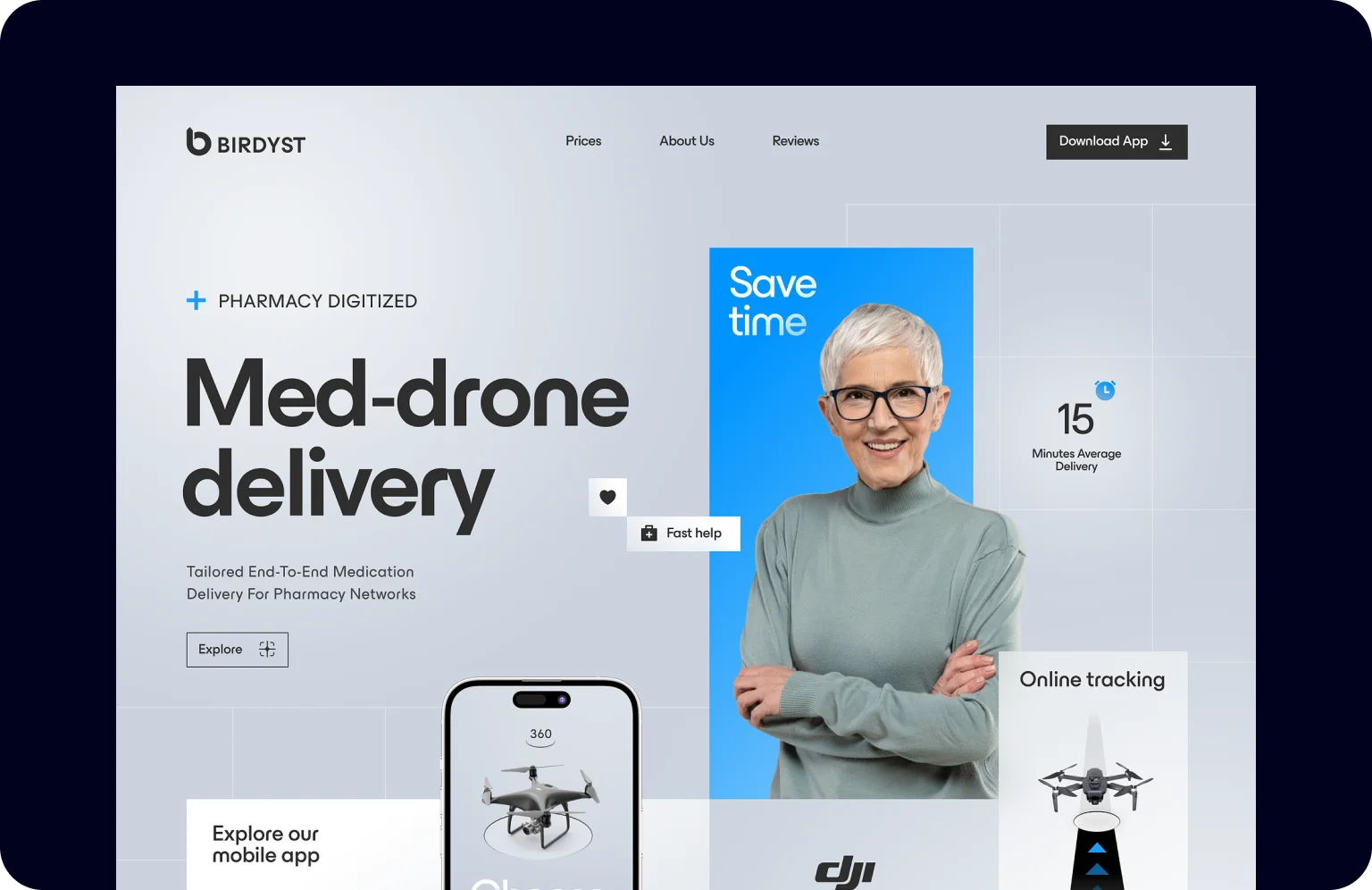 Structured layout is a sign of a hassle-free user journey