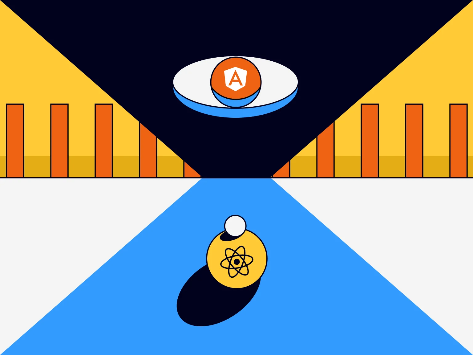 Сomparison of the most popular frameworks React.js and Angular.js
